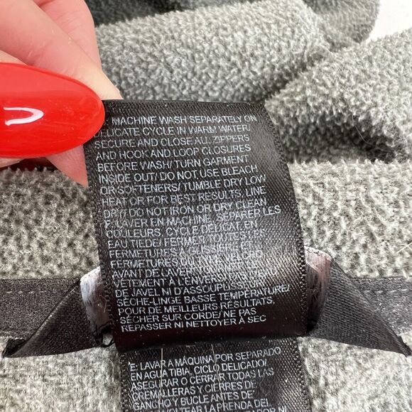 The North Face Size XXL 1/4 Zip Pullover Men’s Fleece Gray Lightweight Outdoor - Picture 8 of 12